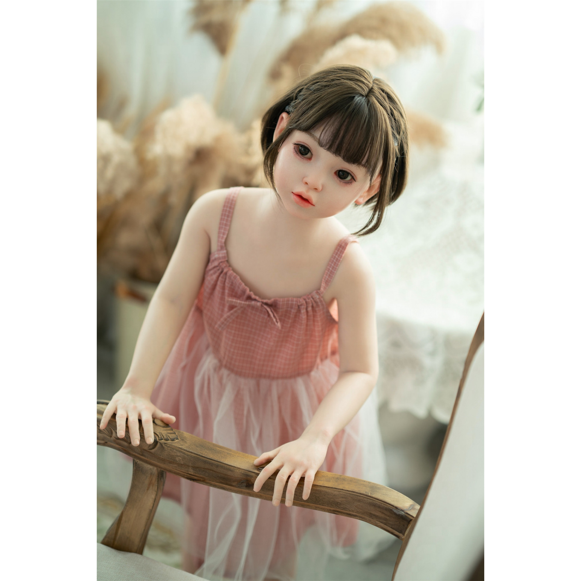 Zelex 110cm Gb58 1 Head Flat Chest Realistic Doll Full Body Silicone